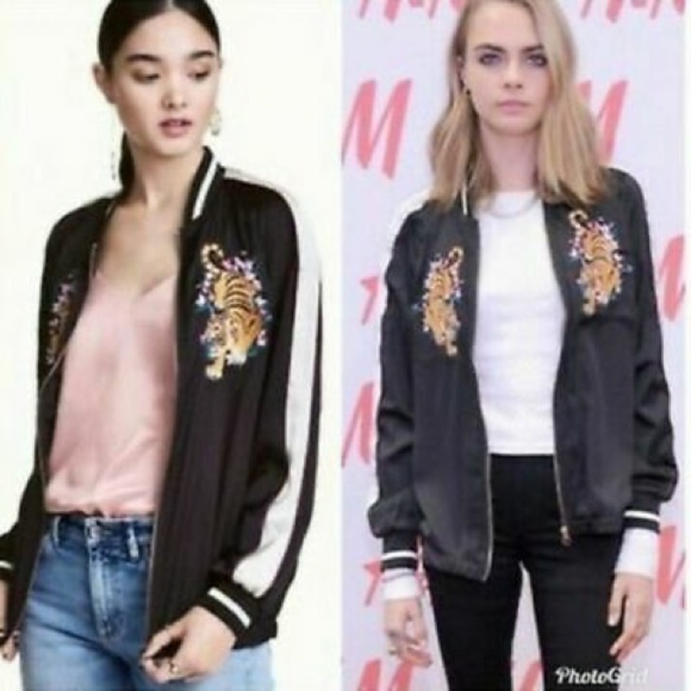 H&M Tiger Bomber Jacket